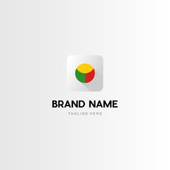 color palette logo