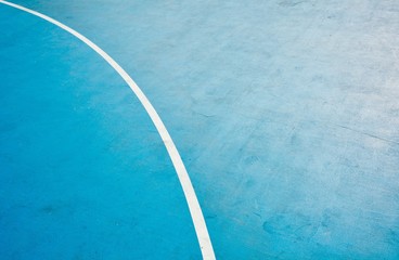 closeup basketball court