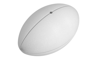 White Rugby Ball