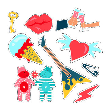 Trendy Patches Badges, Stickers And Pins 