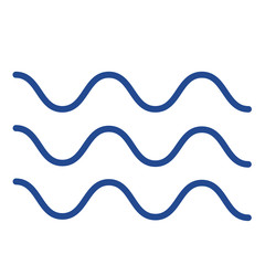 Wasser, Meer, See Vectr Icon Illustration