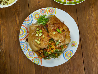 Chuletas a La Jardinera