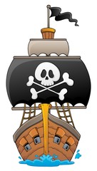 Image with pirate vessel theme 1