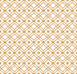 Geometric linear pattern. Ornament for fabric, wallpaper and packaging. Decorative element for interior and design projects. Seamless abstract pattern. Background, template.