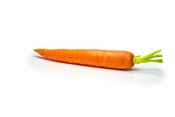 Fresh carrot isolated