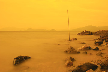 the bayside beach at 2016