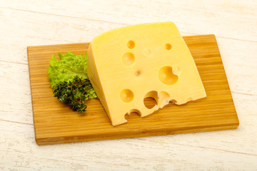 Obraz na płótnie Canvas Piece of cheese