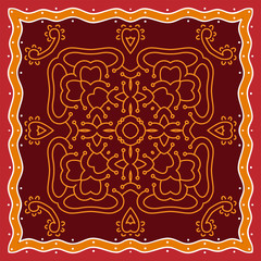 Folk, Tribal Design, Motif, Wall Painting