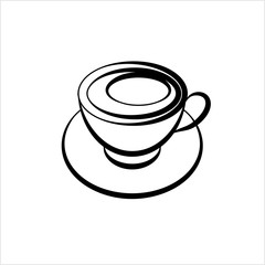 Tea Cup Icon, Coffee Cup Icon