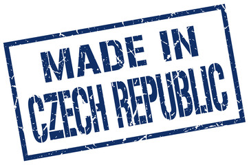 made in Czech Republic stamp