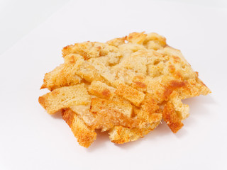 ruddy bread poultry meat metropolitan in crackers.