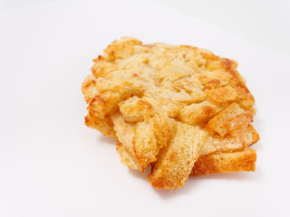 ruddy bread poultry meat metropolitan in crackers.