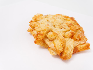 ruddy bread poultry meat metropolitan in crackers.