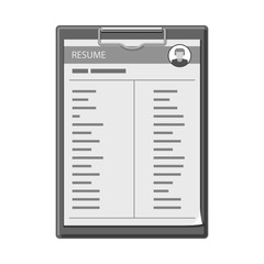 Vector illustration of form and document sign. Collection of form and mark stock symbol for web.