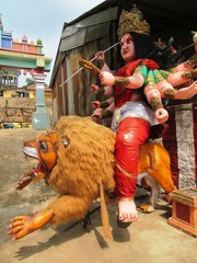 Tempel in Madikeri in den Bergen von Kodagu / Südindien