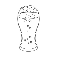 Vector design of pub and bar logo. Set of pub and interior stock symbol for web.