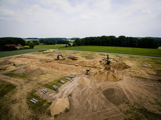 Baustelle Erschliessung