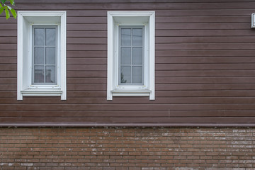 Old house. Details and decor.