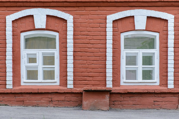 Old house. Details and decor.