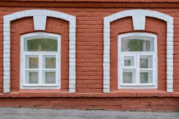 Old house. Details and decor.