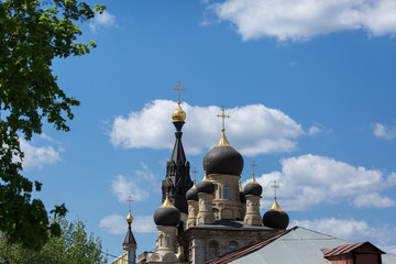 dome church, golden roof of a temple