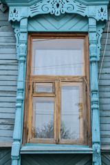 Old house. Details and decor.