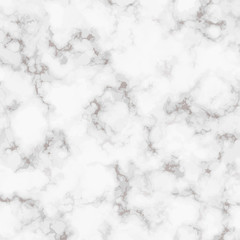 Vector Marble realistic texture. White marble rock pattern. Elegant background for your design. Square Tile.