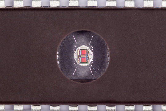 PROM chip with UV erasure