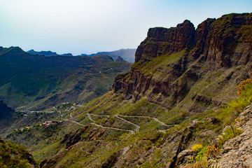 Teno mountains view from Masca