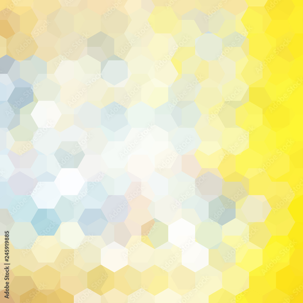 Poster abstract hexagons vector background. light geometric vector illustration. creative design template. 