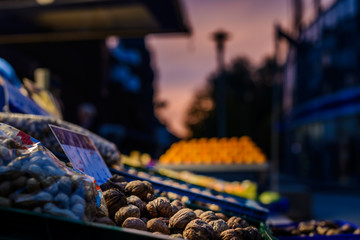 In fall on the market