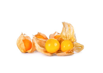 Cape Gooseberry on a white background