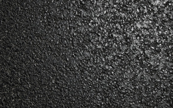 Black asphalt road texture background
