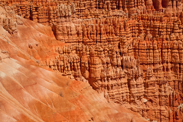Rock formations of Bryce Canyon