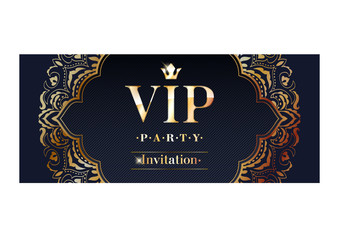 Naklejka na ściany i meble VIP invitation premium design background template.