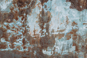 old rusty wall