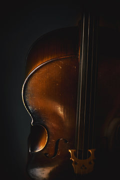 Old Wooden Cello