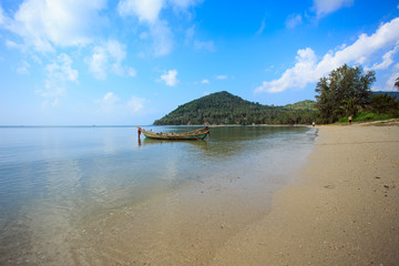 Untouched tropical beach of Thailand