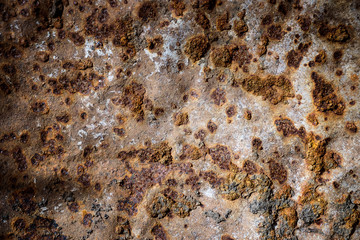 texture of rusty metal background