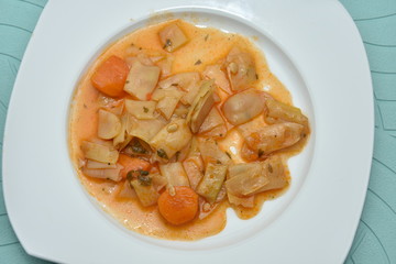beans soup,ciorba de pastai