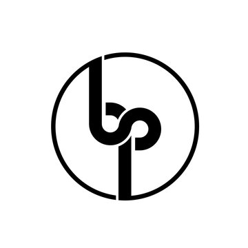 BP initial logo vector