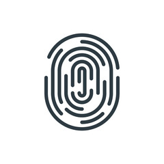 Fingerprint vector symbol