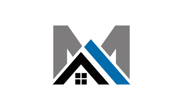 M letter home logo