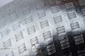 Side of classic old iron