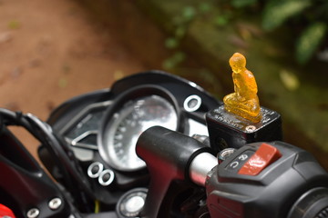 Buddha on a bike