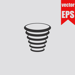Tornado icon.Vector illustration.