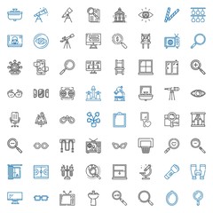 view icons set