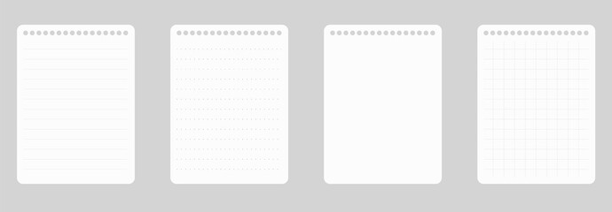 A4 notepad line paper