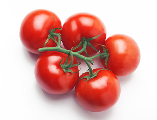 Fresh tomatoes. Tomato  isolated on white background