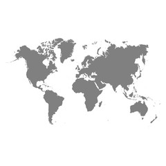 Vector world map